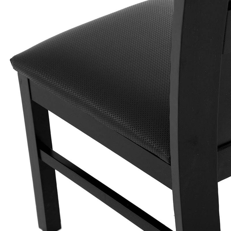 Juego de comedor Aragón de madera nogal con 8 piezas, incluyendo sillas con diseño elegante y acabado en color nogal.