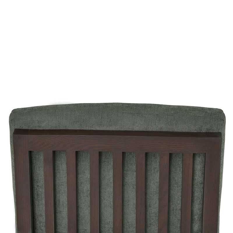 Conjunto de comedor Quetzal de 7 piezas con sillas verdes y diseño moderno para espacios elegantes y cómodos.