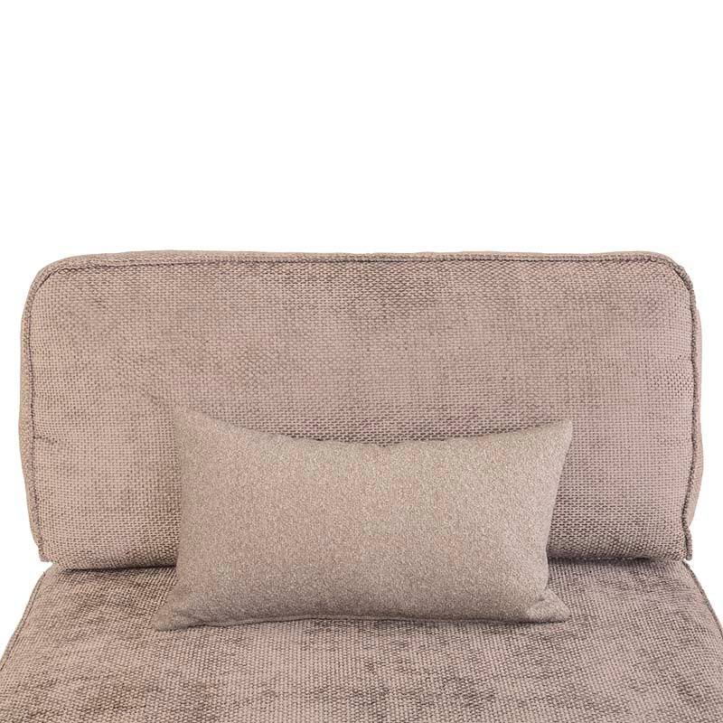 Sofá de sala Megan de 5 piezas en color café, conjunto de sillones y mesa central, para sala moderna y cómoda