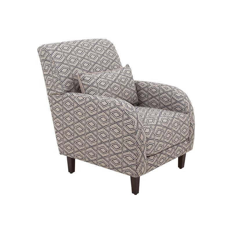 Juego de sala Quebec de Deurope con sillones de tejido plano y textura afelpada, de 78 cm de frente y 98 cm de alto.