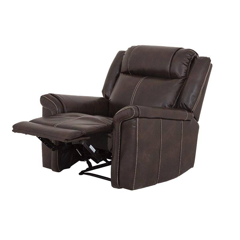 Sillón reclinable negro Imperial de Deurope, asiento cómodo y respaldo ajustable para relax y descanso en el hogar.