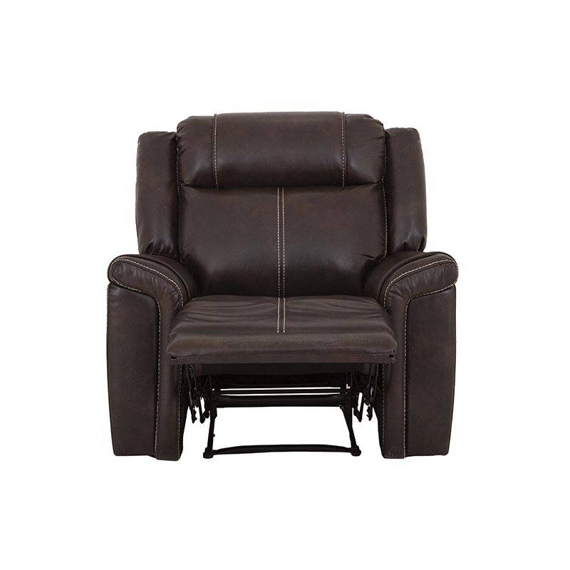 Sillón reclinable negro Imperial de deurope.com.mx, asientos cómodos y respaldo ajustable para sala moderna