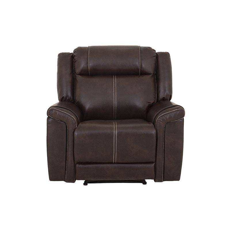 Sillón reclinable Imperial en color negro, cómodo y elegante, ideal para sala, deurope.com.mx