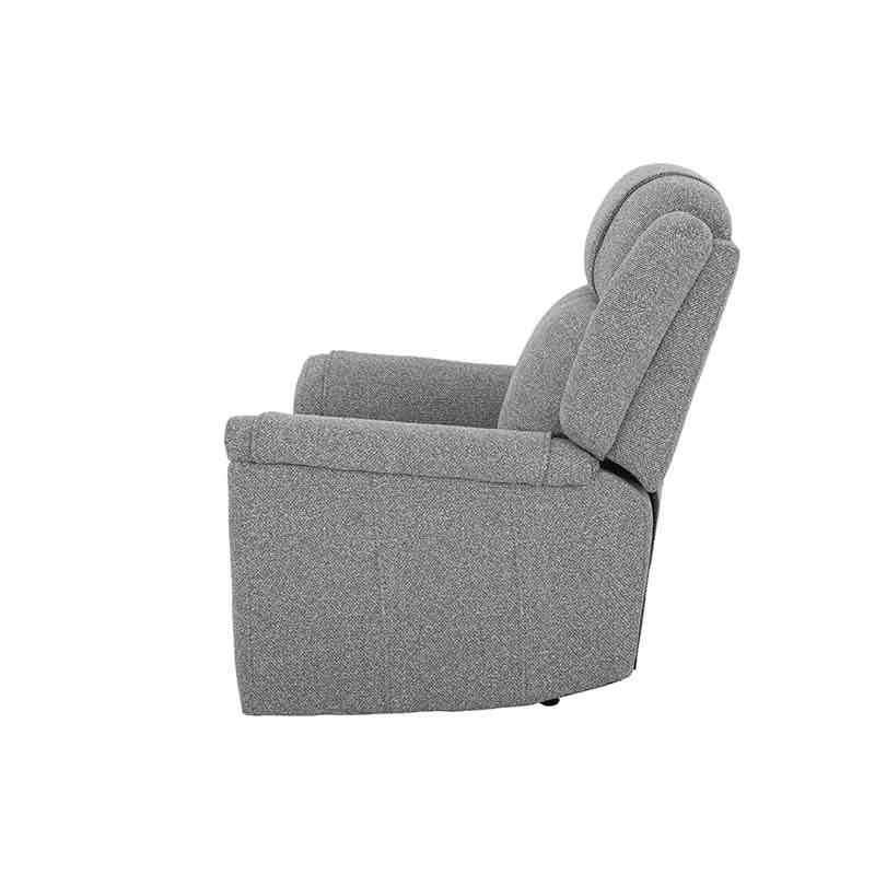 Sillón reclinable Imperial de color negro, cómodo y elegante, ideal para sala o zona de descanso.