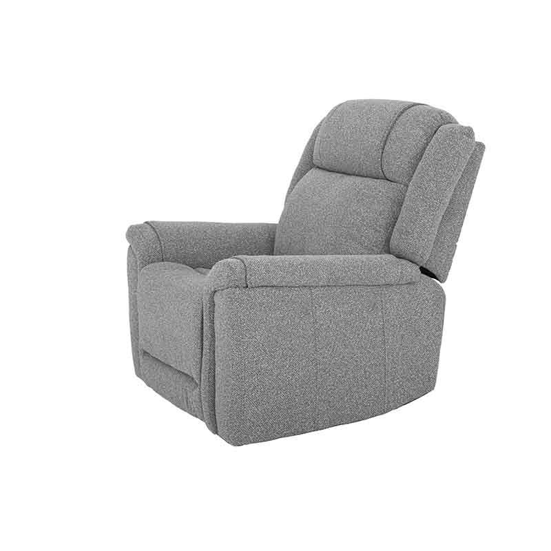 Sillón reclinable Imperial de color negro, asiento y respaldo acolchado, estructura robusta, estilo moderno y cómodo.