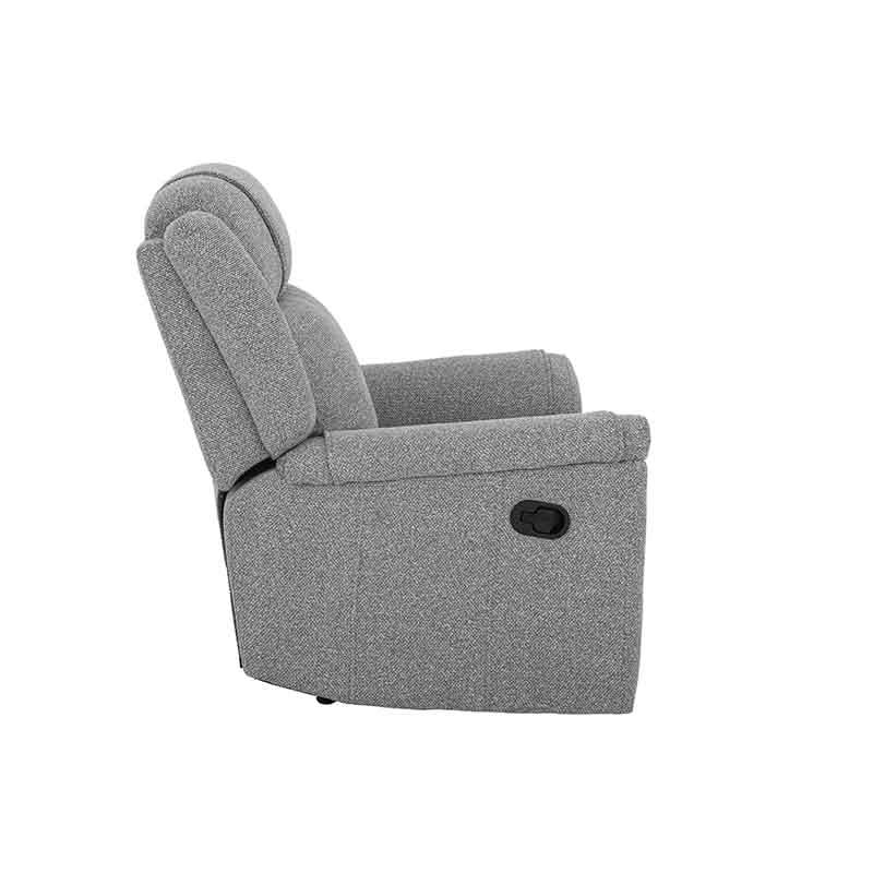 Sillón reclinable negro Imperial de deurope.com.mx, asiento cómodo y respaldo ajustable para sala moderna.