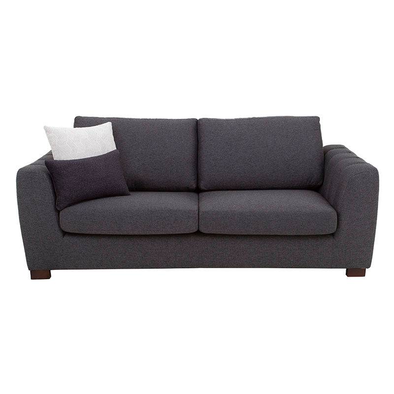 Sofá y loveseat Sonny en color marfil con tapizado de tela Victory, juego de sala de deurope.com.mx en estilo moderno y elegante.