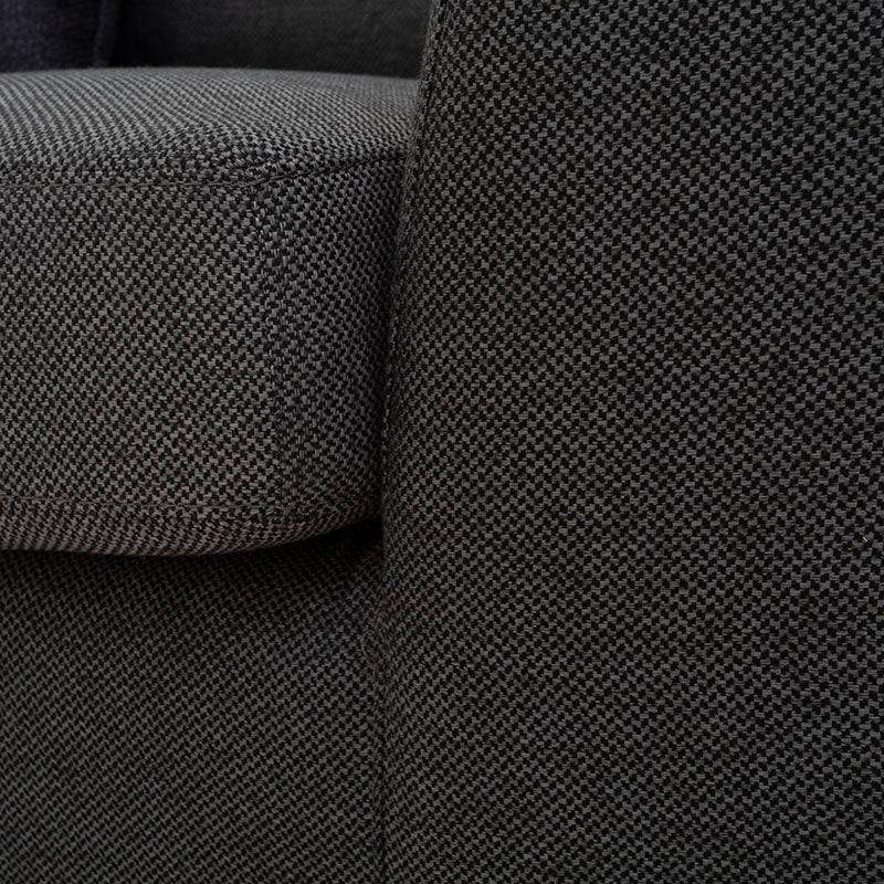 Juego de sala sofá y loveseat Sonny de tapiz de tela marfil, con diseño elegante y cómodo.